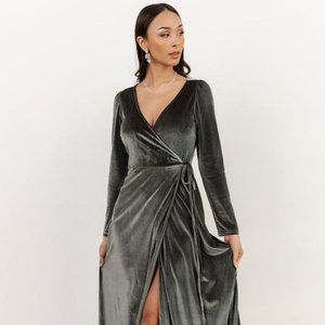 Baltic Born Esmerelda Dress, Eucalyptus, M